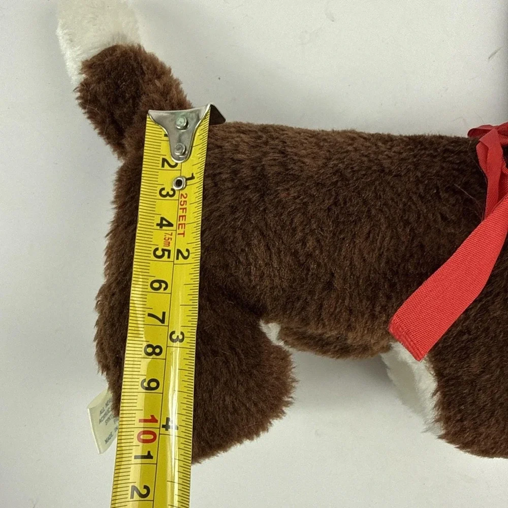 Vintage Atlanta Novelty Gerber Basset Hound‎ Plush Wind Up Music Box Lullaby Dog